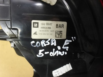OPEL CORSA E 14- 5-DVEŘOVÝ SVĚTLO LEVÝ ZADNÍ 13428447 ORIGINÁLNÍ EVROPA