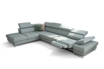 Narożnik Rogówka Rozkładany Funkcja Relax