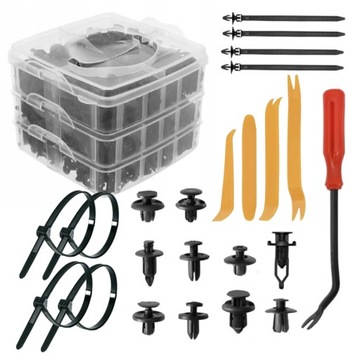 ZESTAW SPINKI KOŁKI SAMOCHODOWE + ŚCIĄGACZE 625SZ KOŁKI ROZPOROWE NARZĘDZIA