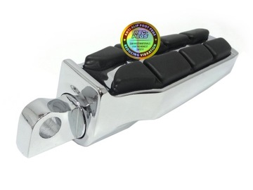 Коляски Подставки для ног на дугах Зажимы 32 мм и 25,4 мм + Резинки измельчителя Хром