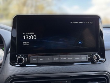 Hyundai Kona I Crossover Facelifting 1.6 T-GDI 198KM 2021 Hyundai Kona PREMIUM 4WD Kamery 360 Wentylacja Tempomat ACC Led Head, zdjęcie 24