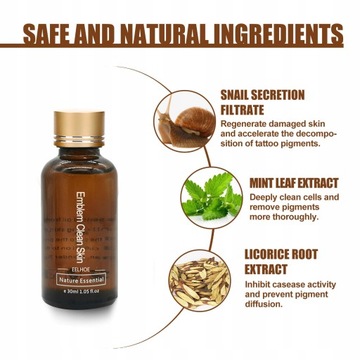 Naturalny Płyn Do Usuwania Tatuaży