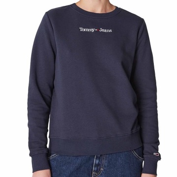 TOMMY HILFIGER BLUZA DAMSKA MŁODZIEŻOWA GRANATOWA