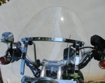 Topx Universal Motorcycle Glass Chopper Cruiser Custom + рама H 46 см.