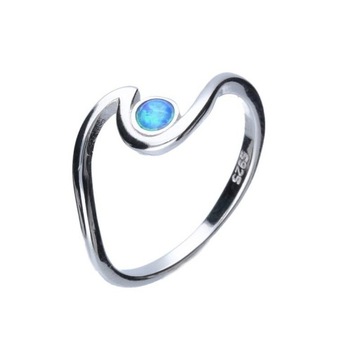 Pierścionek-srebro próba 925 - opal naturalny, 16