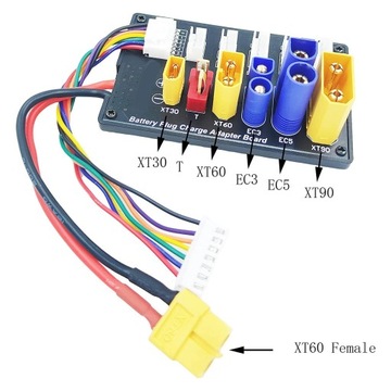 Плата параллельной зарядки XT90 XT30 EC3 EC5 T XT60 6S Плата