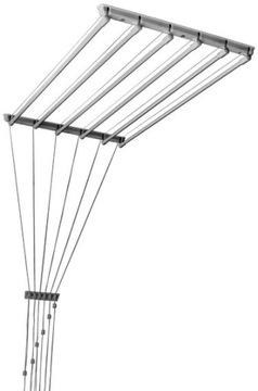 Suszarka na ubranie - sufitowa - 6 prętów x 80 cm