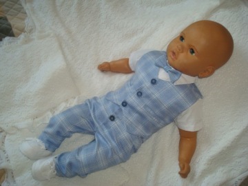 КОМПЛЕКТ ЖИЛЕТ ОДЕЖДЫ /КРЕЩЕНИЕ/СВАДЬБА/ 86