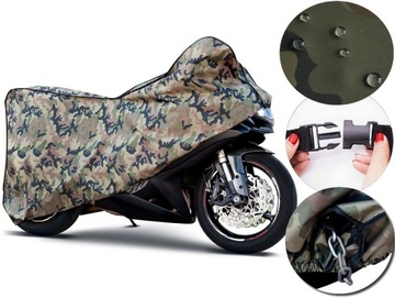 Pokrowiec na motocykl motor moro MILITARY Polski M