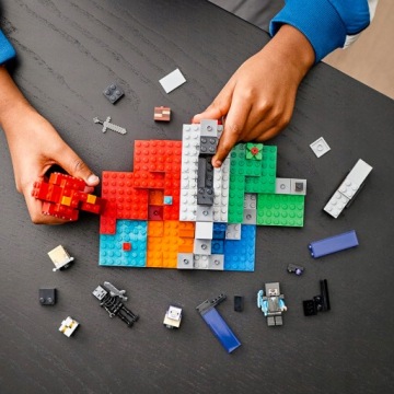 LEGO Minecraft 21172 Портал Стив Темный скелет