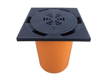 Teleskop pokrywa właz 40cm wys.48cm z kratą
