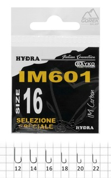 Haczyki HYDRA IM601 20 szt roz.22
