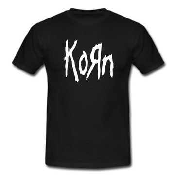 KOSZULKA T-SHIRT KORN HARD METAL ROCK