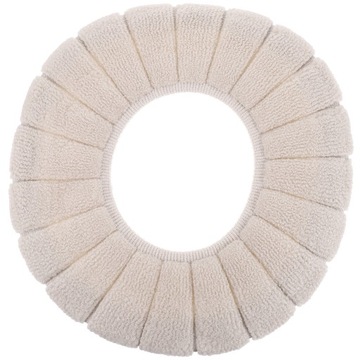 ТЕПЛАЯ КРЫШКА НА УНИТАЗ, БЕЖЕВАЯ, ОБЫЧНАЯ МОЮЩАЯСЯ