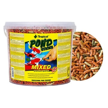 Tropical Pond Sticks Mixed 5l/430g pokarm karma dla ryb w oczku wodnym