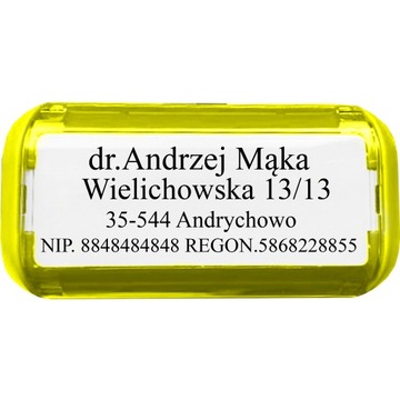 TRODAT 4912 ШТАМП ДЛЯ ДИЗАЙНА КОРПОРАТИВНОГО ЛИЧНОГО ОФИСА 6 СТРОК + ЛАСТИК