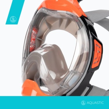 Детская маска SNORKELING AQUASTIC KAI JR XS DIVING MASK WITH TUBE