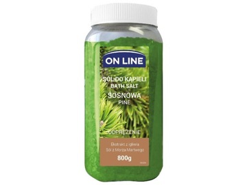ОНЛАЙН Соль для ванн - Сосна 800г