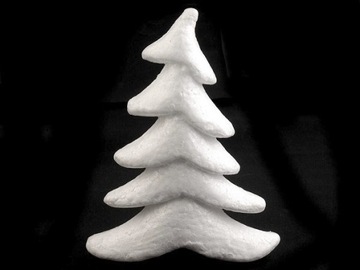 Choinka styropianowa do ozdabiania 20cm