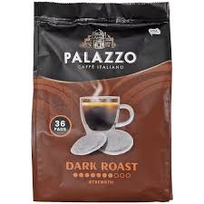PALAZZO Dark Roast Kawa saszetki pady SENSEO 36szt
