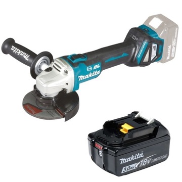Makita Aku Szlifierka Tarczowa DGA513Z 1 x 3AH