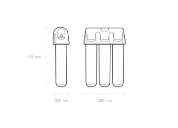 Аквафор Кристалл А фильтр под раковину
