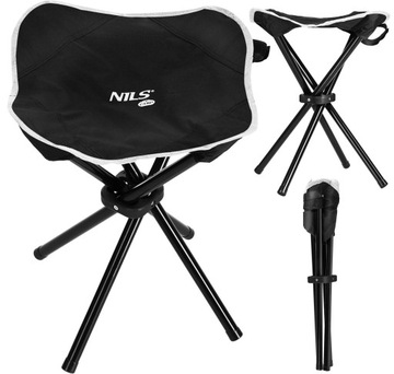 Taboret Składany Turystyczny Kempingowy Ogrodowy Funkcjonalny