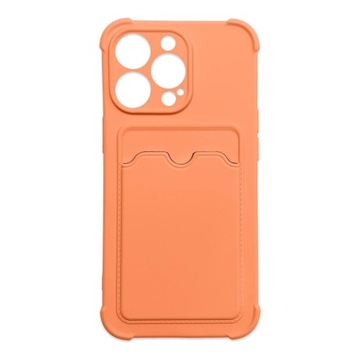 Card Armor Case etui Xiaomi Redmi 10X 4G Note 9 na kartę Air Bag pomarańczo