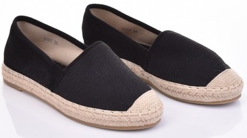 ESPADRYLE DAMSKIE ELEGANCKIE TENISÓWKI KLASYCZNE MODNE