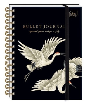 Notes planer organizer do Bullet Journal A5 BIRDS