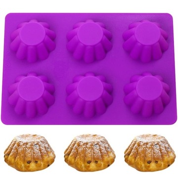 FORMA SILIKONOWA NA MUFFINKI BABECZKI MINI BABKI MIX