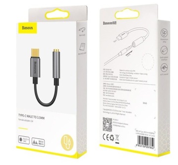 Аудиоадаптер Baseus USB-C с мини-разъемом