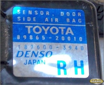 TOYOTA CELICA VII 2002R SENZOR SENSOR 89865-20010