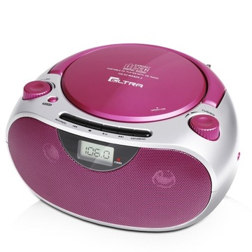 ODTWARZACZ PŁYT RADIO BOOMBOX CD MP3 AM FM AUX USB