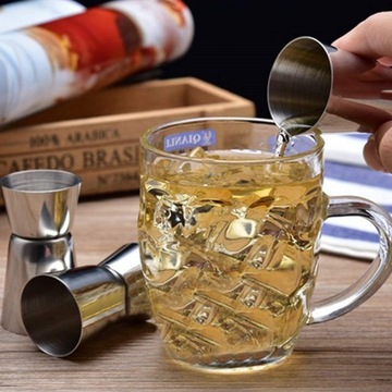 Двусторонний барменский мерный стакан 25/50 мл JIGGER