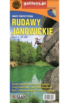 Mapa Turystyczna Rudawy Janowickie Laminowana