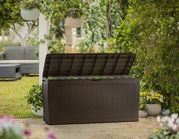 KETER GARDEN BOX САМОА 270л КОРИЧНЕВЫЙ РОТАНГ
