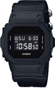 ZEGAREK CASIO DW-5600BBN-1ER CZARNY SPORTOWY G-SHOCK KOSTKA NA PASKU NATO