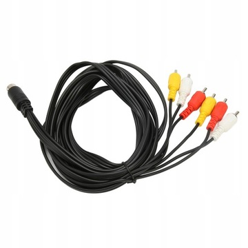Мини-DIN-6 RCA 9-контактный кабель Clear Signal