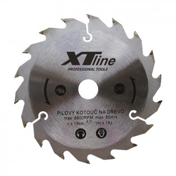 XTLINE TCT18540 TARCZA DO DREWNA 185MM 40 ZĘBÓW