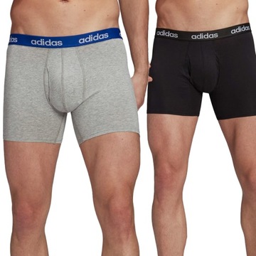 Bokserki męskie Adidas Linear Brief 2pack - S