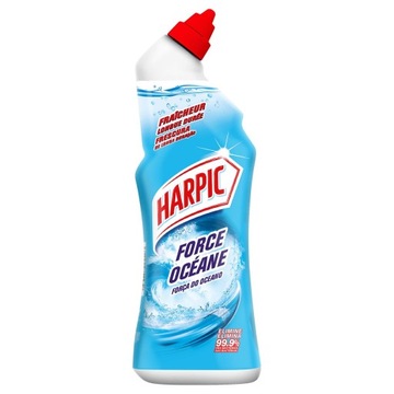 HARPIC FORCE OCEAN 750ml żel do wc toalety zabija 99% bakteri