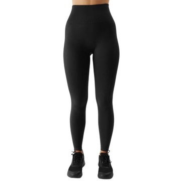 DAMSKIE LEGGINSY TRENINGOWE 4F DŁUGIE BEZSZWOWE SZYBKOSCHNĄCE FITNESS XS/S