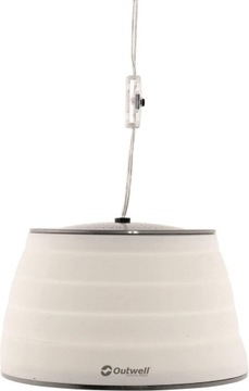 Outwell Sargas Lux lampa, kremowo-biała