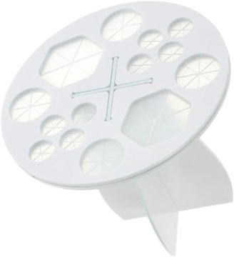 Держатель для кистей для макияжа, 3 шт., держатель для сушки кистей Organizato