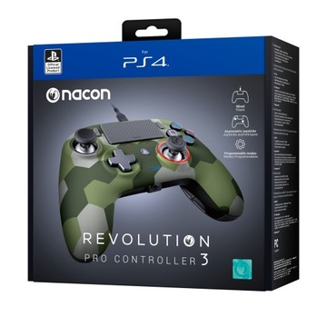 Контроллер NACON Revolution Pro Controller 3 PS4 камуфляжный зеленый