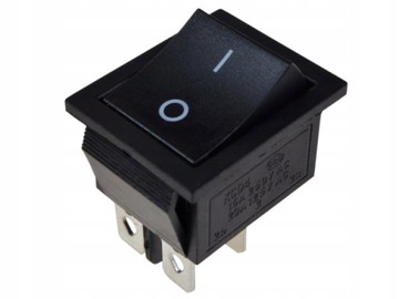 Przełącznik kołyskowy ON-OFF 4-pin 2-poz stabilny