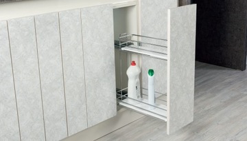 CARGO 30 BLUM ДВУХУРОВНЕВЫЙ С БЕЛЫМ НИЗОМ, СПРАВА