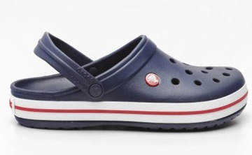 CROCS GRANATOWE KLAPKI WSUWANE UNISEX 37-38 1ŻDA