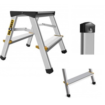 Табурет-лестница 2 ступени ПОЛЬША платформа